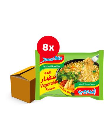 Vegetarian instant noodles - Indomie - box of 40 sachets 75g