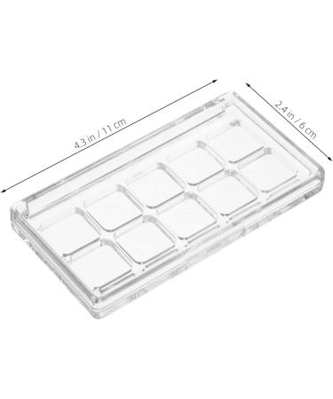  VALICLUD VALICLUD Empty Lipstick Palette Empty Lipstick Box DIY Eyeshadow Powder Blush Puck Marketers Container Empty Eyeshadow Pan Makeup Palette For Women - Buy Online on GoSupps.com