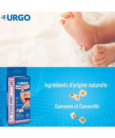 Urgo Filmogel Dentilia Soothes Gums for First Teeth | Natural Ingredients for Baby Care - Buy Online on GoSupps.com