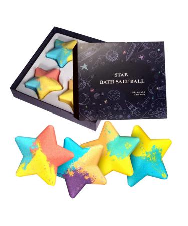 Wdhomlt bathroom bombs set nice scout bombs bombs star bathroom balls bubbles fragrant spa moisturizing dry skin bathroom salt balls bombs spa bladder fizzies for girls beauty set unit size color 1