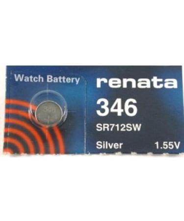 Renata Single Watch Battery 346 & SR 712 SW - Swiss Made 10-Pack 1.55V - Premium Quality - Buy Online on GoSupps.com