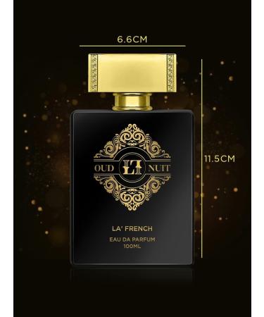 DJ Oud Nuit Oud Perfume for Men and Women 100ml Eau De Parfum Premium Luxury Arabic & French Fragrance Scent with Oud Spicy Smoky Musky & Woody Fragrance Notes Long-Lasting - Buy Online on GoSupps.com