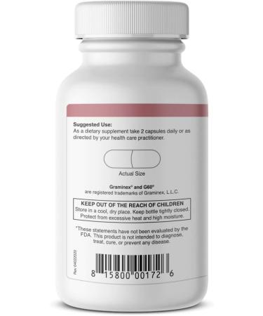 Graminex PollenBerry Dietary Supplement - Cranberry & Flower Pollen Extract for Skin, Urinary Tract & Bladder Health - 60 Capsules - Buy Online on GoSupps.com