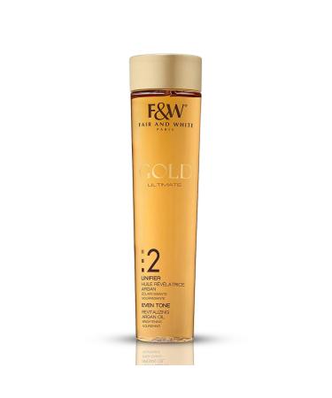 Fair and White 2: Gold Revitalizing Argan Oil - Nourishing & Brightening  Hydroquinone-Free  200ml / 6.76fl.oz. - Buy Online on GoSupps.com