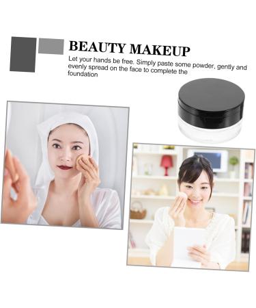  Beatifufu 1 Set Loose Powder Box Powder Container Cosmetic Lotion Travel Container Powder Container Powder Container Face Cream Pots - Buy Online on GoSupps.com