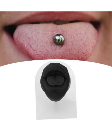 Buy Tongue Puncture Exercise Tool - Highly Elastic Silicone Tongue Model | Medical Simulation Tool (Black) - International Shipping - Buy Online on GoSupps.com