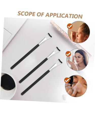 OHPHCALL 3pcs Fish Tail Brush Makeup Brushes for Nose Brush for Nose Contour Highlighter Brush Makeup Tool 18.50X1.00X1.00CM As Shown 1 - Buy Online on GoSupps.com