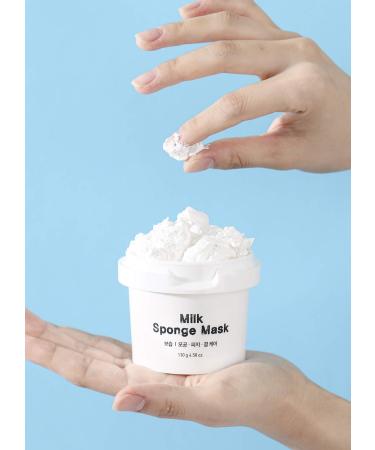 Leaders Milk Sponge Mask - Nourishing Hydration for Glowing Skin | International Shipping Available - Buy Online on GoSupps.com