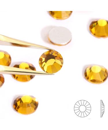 Yhmq 2880pcs Gold Yellow Rhinestones for Nails - SS10 Nail Crystals & Nail Art Decorations - Buy Online on GoSupps.com