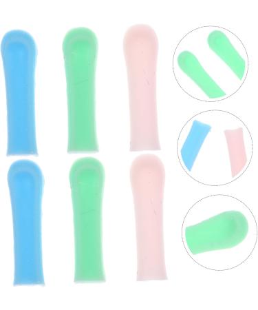 CTIRCHIU 15pcs Ear Wax Remover Sleeves Soft Ear Cleaning Tool Covers for Safe Wax Removal Fun Design Blue Green Pink - Buy Online on GoSupps.com