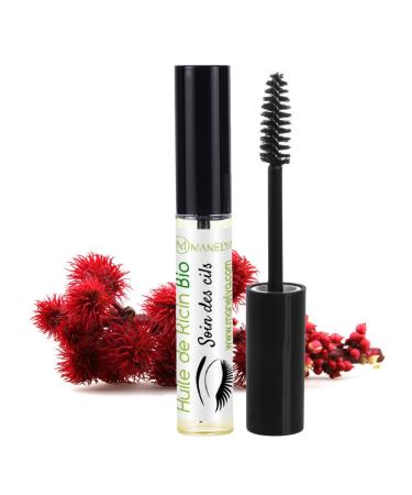 manelya Organic Ricin Eyelash Oil 10 ml 2 pieces