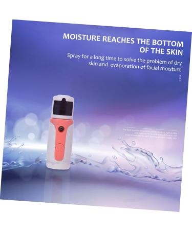 FOMIYES 1 Set Hydrating Instrument Mini Humidifier Turbans for Women Portable Facial Mister Handheld Steamer 10X3.3cm Pink - Buy Online on GoSupps.com