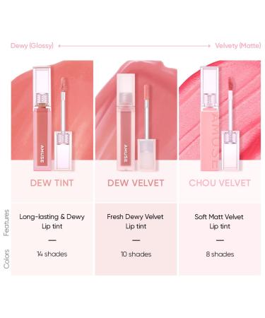 AMUSE DEW TINT Lipstick Glossy Vegan (10 ACHIM FIG) | Korean Cosmetic | Genuine Product | Makeup Tint - Buy Online on GoSupps.com