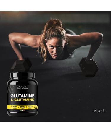 Bandini Pure LGlutamine Powder 600g Amino acid useful for intensive physical exertion Glutamine POWDER 100 Vegan - Buy Online on GoSupps.com