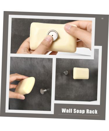 Ciieeo 2pcs Magnetic Soap Holder Stainless Steel Soap Holder Shower Soap Holder Soapdish Soap Holders Soap Stand Bath Trays Bathroom Accessory Magnetic Bathroom Soap Rack Sponge Decorate - Buy Online on GoSupps.com