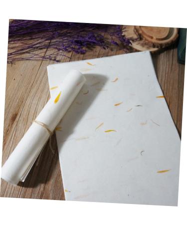 Lurrose 80 sheets Natural Chinese for Letter Brush Elegant Writing Calligraphy Unique Manual Supplies - Buy Online on GoSupps.com