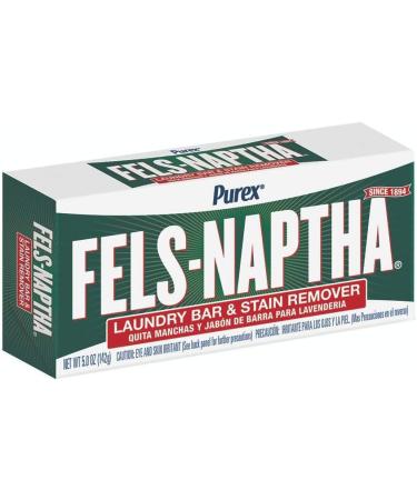 Fels Naptha Laundry Soap 12-Pack - Powerful Stain Remover and Cleaner - Buy Online on GoSupps.com