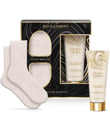 Baylis & Harding Sweet Mandarin and Grapefruit Luxury Foot Care Gift Set - Vegan Friendly - Buy Online on GoSupps.com
