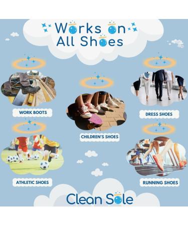 Clean Sole Shoe Odor Destroyer and Foot Odor Eliminating Spray Extra Strength Formula to Remove and Prevent Shoe Odors and Smells - 4 Fl Oz - Buy Online on GoSupps.com
