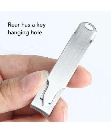 Nail Clipper Fingernail Toenail Clipper Nail Care Clipper Cutting Folding Stainless Steel Portable Ultra Thin Trimming Nail Clipper - Buy Online on GoSupps.com