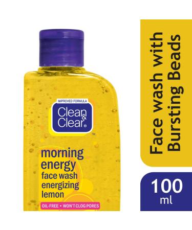 Buy Clean & Clear Morning Energy Lemon Face Wash 100ml - Revitalize Your Skin | International Shipping Available - Buy Online on GoSupps.com