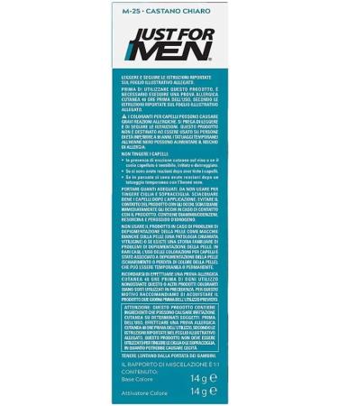 Just For Men Hair dye for beard and mustache permanent without ammonia M25 2 x 14 ml 3 pieces - Buy Online on GoSupps.com