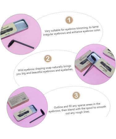 DOITOOL 1 Set Eyebrow Soap Brow Lamination Kit Styling Gel Brow Shaping Soap Styling Cream Woman Colorless 1 count (Pack of 1) Assorted Color - Buy Online on GoSupps.com