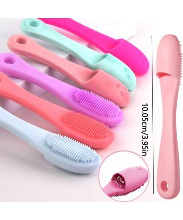 Dog Toothbrush Dog Finger Toothbrush 6Pack Silicone Dog Toothbrush for Dog Dental Care Easy Dog Cat Puppy Teeth Cleaning (Pink) - Buy Online on GoSupps.com