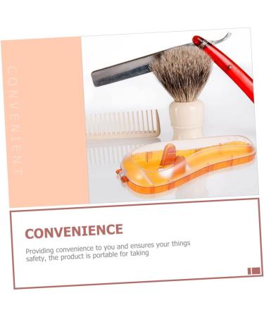 Angoily 2-Pack Razor Storage Box | Hard Shell Case for Safe Beard Travel | Durable Plastic Stand & Electrorasiser Holder - Buy Online on GoSupps.com