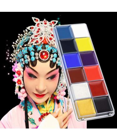 Beaupretty 12 Color Face & Body Oil Palette - SFX Makeup for Halloween Cosplay & Art - High Pigment Face Painting Palette - Buy Online on GoSupps.com