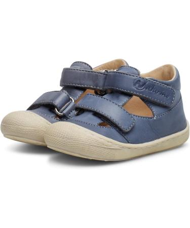 Naturino Puffy-Leather Kids Shoes - Size 5.5 UK Child in Azure - Buy Online on GoSupps.com