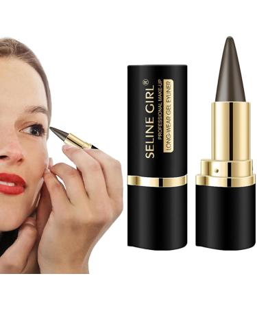 Eye Liner Pencil - Black Eyeliner Gel Quick Drying Waterproof Smudge-Proof All Day Eyeliner Makeup Black Eyeliner Gel Quick Drying Formula Eye Liner Lambo - Buy Online on GoSupps.com