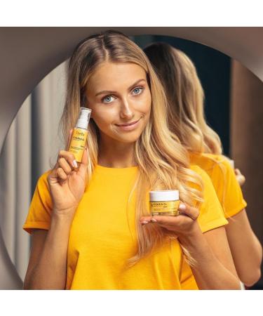 Delia Cosmetics Vitamin D3 Precursor - Strongly Lifting and Firming Mask All Skin Types Acne Skin Hydrating Minimisng Fine Lines Retinol Niacinamide Tumeric Coconut Oil 50ml - Buy Online on GoSupps.com