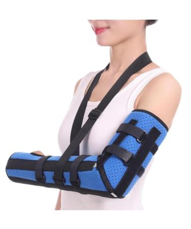 SFKLYU Arm Sling for Shoulder Injury Rotator Arm Sling Adjustable Padded Elbow Dislocation and Sprain Brace Shoulder Immobilizer Sling for Men&Women Arm Support Straps M Medium