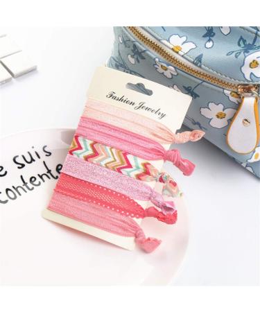 36 Pieces Elastic Hair Ties - Ponytail Holders & Hair Accessories for Girls & Women | Durable & Stylish Elastic Bands - Buy Online on GoSupps.com
