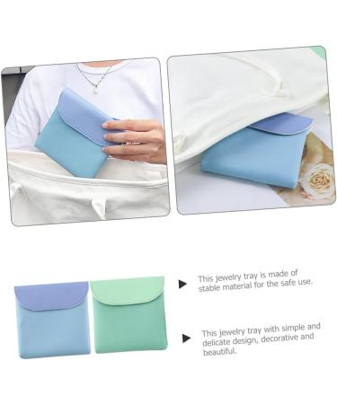 Gleavi Wallet | 2-Piece Decor Napkins & Practical Menstrual Pad/Tampon Organizer Stylish Period Bag for On-the-Go - Buy Online on GoSupps.com