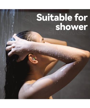 Dison Swimming Ear Plugs - Silicone Waterproof Earplugs for Adults - Green - Buy Online on GoSupps.com