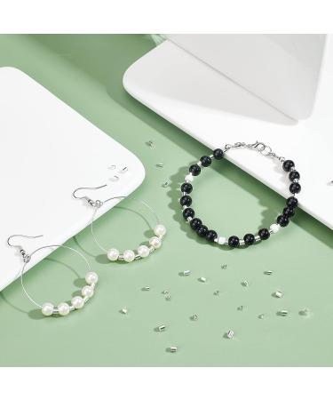 PandaHall 3000 Pcs Brass Crimp Tube Beads Set for DIY Jewelry Making - Silver Cord End Caps for Earrings and Necklaces - Buy Online on GoSupps.com