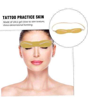 POPETPOP 30 pcs Practice Fake Professional Supply Beginner Skin for Headband Silicone Eyebrow - Buy Online on GoSupps.com