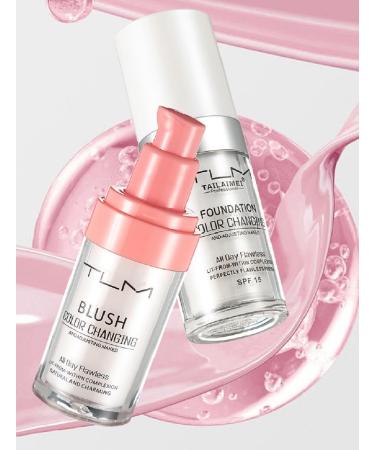 Buy TLM Foundation Color Changing Pink - All Day Flawless Makeup Luminizing Satin Finish International Shipping - Buy Online on GoSupps.com