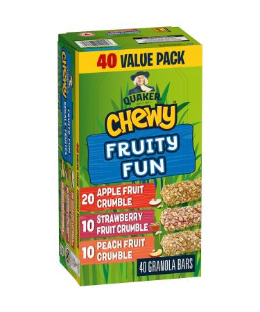 Quaker Chewy Granola Bars - Fruity Fun 960g 40 bars