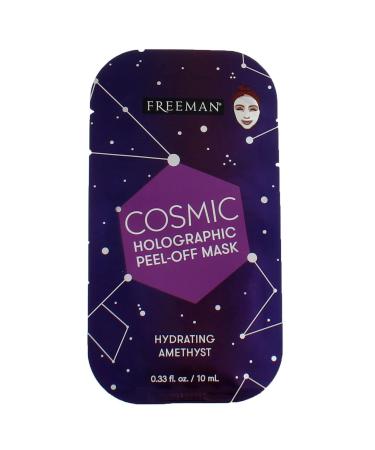 Freeman Beauty Cosmic Holographic Peel-Off Mask Hydrating Amethyst 0.33 fl oz (10 ml)