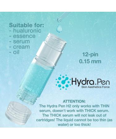 Hydra Pen H2 Cartridges - Original Replacement Parts (0.50mm) | For HydraPen Devices - Buy Online on GoSupps.com