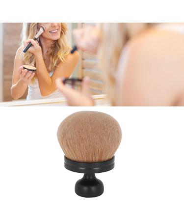 Soft Fiber Bristles Large Makeup Brush with Even Distribution Comfortable Handle for Blush Loose Powder Foundation - Buy Online on GoSupps.com
