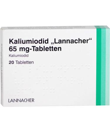POTASSIUM IODIDE Lannacher 65 mg tablets 20 pcs