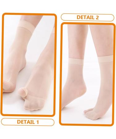 FRCOLOR 5 Pairs Split Toe Socks Chinlon Socks Japanese Style Stockings Anti-skidding Stockings Creative Socks Compression Anklets Nylon Thin Section Men and Women Elastic Stockings - Buy Online on GoSupps.com