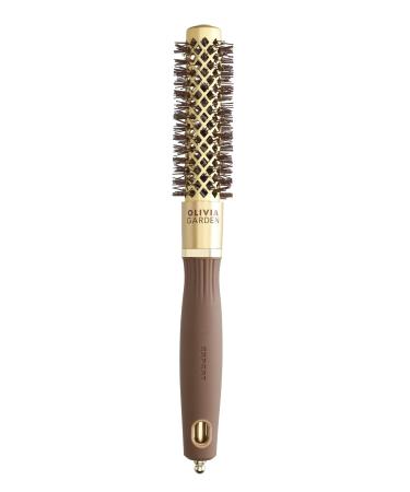 Olivia Garden - Expert Blowout Shine Gold & Brown Hairbrush - 20 20mm