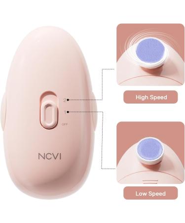 NCVI Baby Nail Trimmer Electric File & Clippers Set - 8 Grinding Heads, Pink - Safe Grooming & Manicure Kit for Newborns to Kids - Buy Online on GoSupps.com