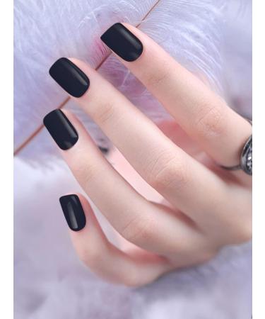 Ebanku 20pcs Navy Blue UV Gel Nail Film - Self-Adhesive Nail Stickers & Foils with Nail File for Women's Nail Decoration - Buy Online on GoSupps.com
