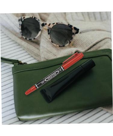 Angoily 6pcs Make up Kit Makeup Tools Dual Tip Brush Pens Surgery Marker Grease Pen Eyebrow Pencil Cosmetic 13.9x1.8cm Red - Buy Online on GoSupps.com